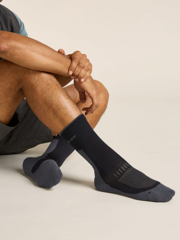 Icebreaker Merino Hike+ Light Crew Men's Socks - Image 2